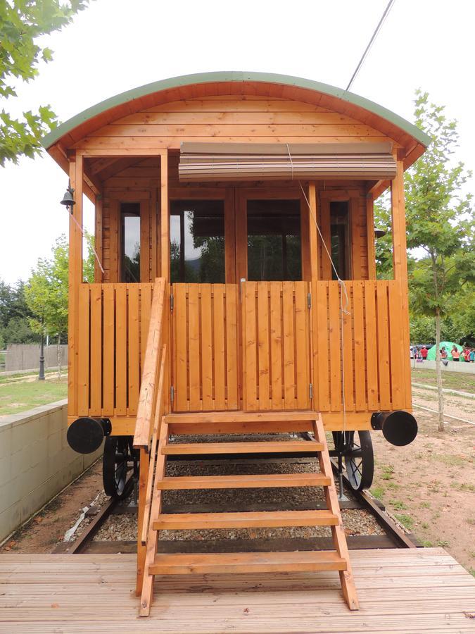 Camping L'Alguer Les Planes d'Hostoles Exterior foto